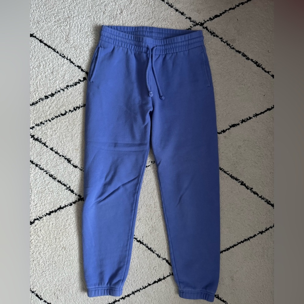 Aritzia TNA Cozy Fleece Perfect Joggers Sweatpants Ankle Length Small